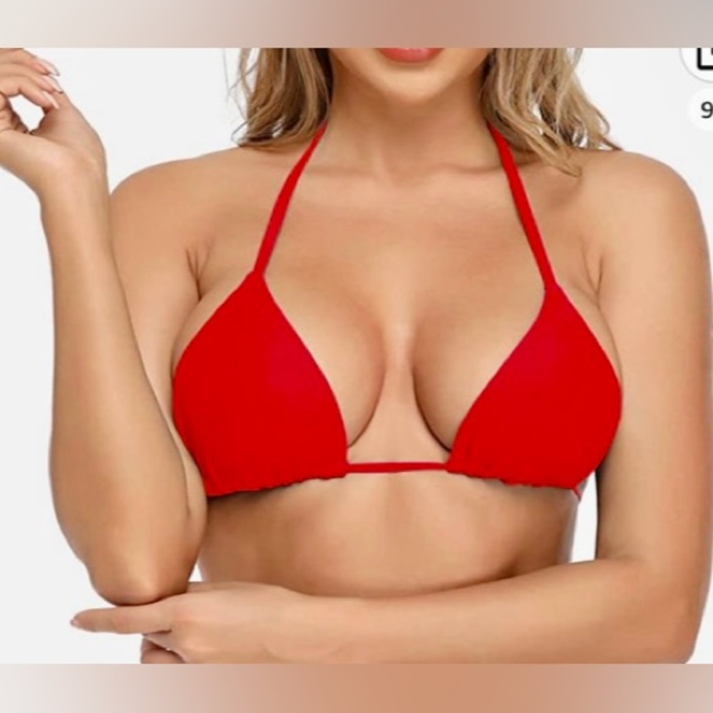 NWOT TEMPT ME NEON PINK BIKINI